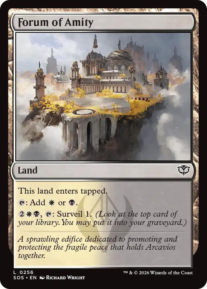 SOS - Secrets of Strixhaven - Forum of Amity Magic The Gathering