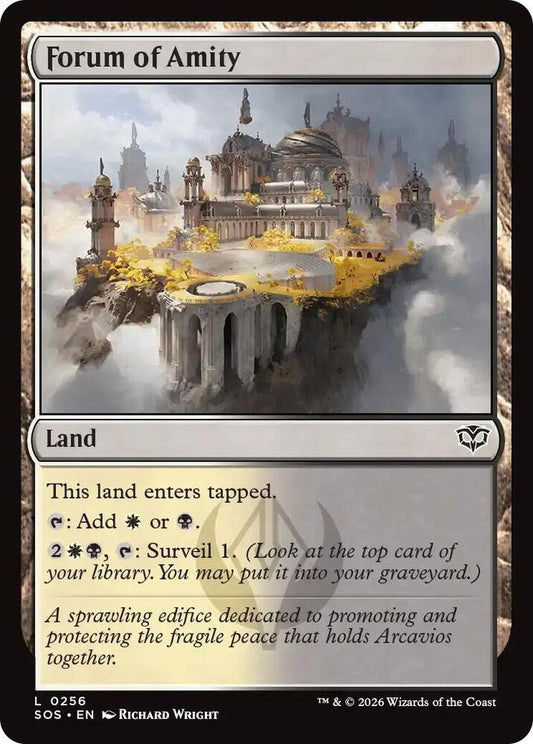 SOS - Secrets of Strixhaven - Forum of Amity Magic The Gathering