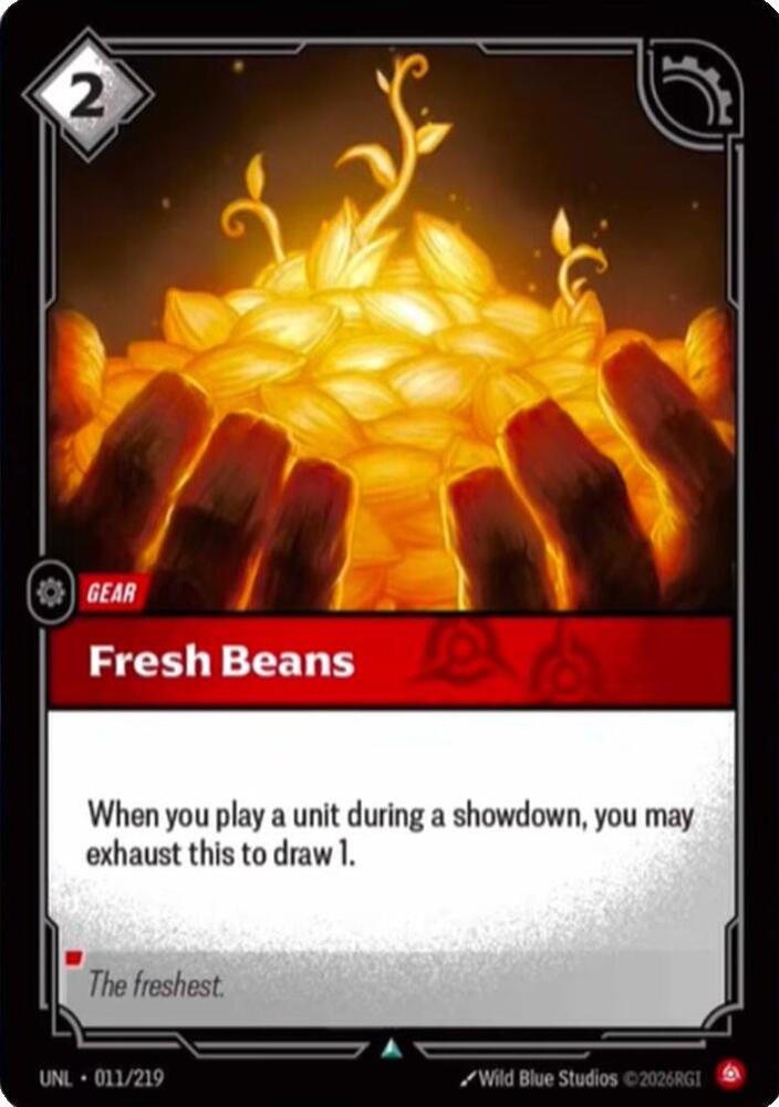 [UNL] - Riftbound: Unleashed - Fresh Beans Riftbound
