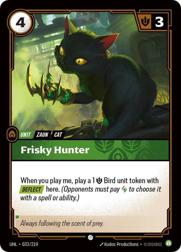 [UNL] - Riftbound: Unleashed - Frisky Hunter Riftbound