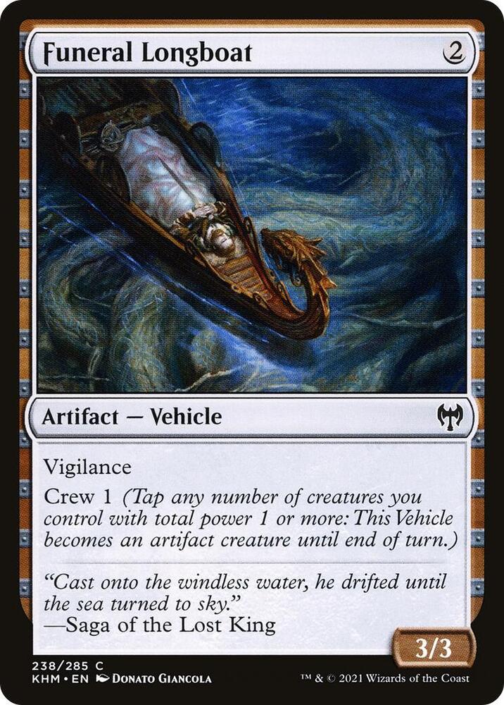 KHM - Kaldheim - Funeral Longboat Magic The Gathering