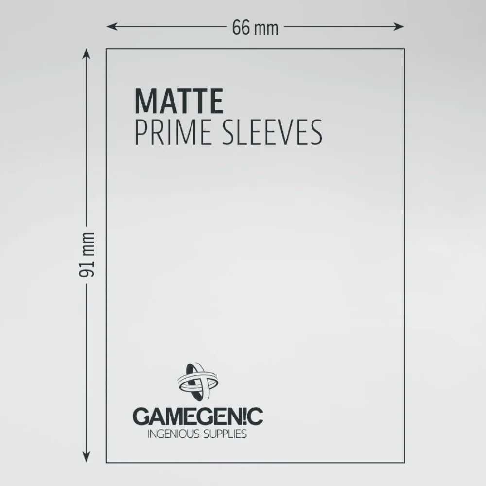 Gamegenic MATTE Double Sleeving Pack (100) GameGenic