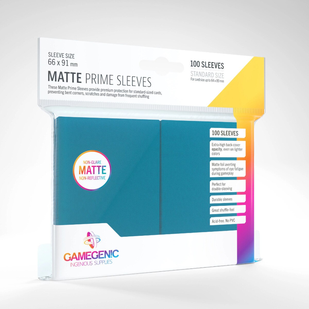 Gamegenic - Matte Prime Sleeves 100 GameGenic