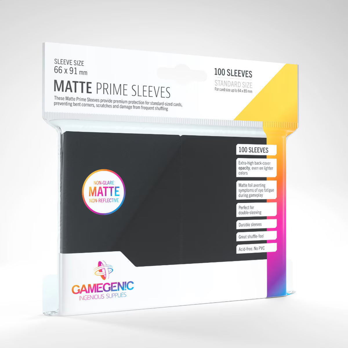 Gamegenic - Matte Prime Sleeves 100 GameGenic
