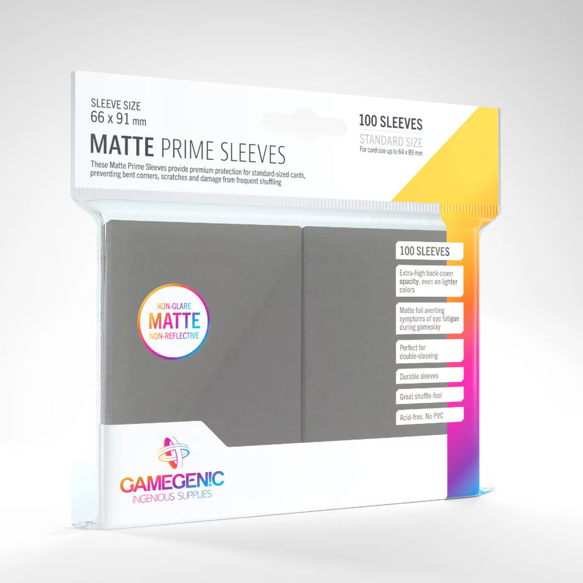 Gamegenic - Matte Prime Sleeves 100 GameGenic