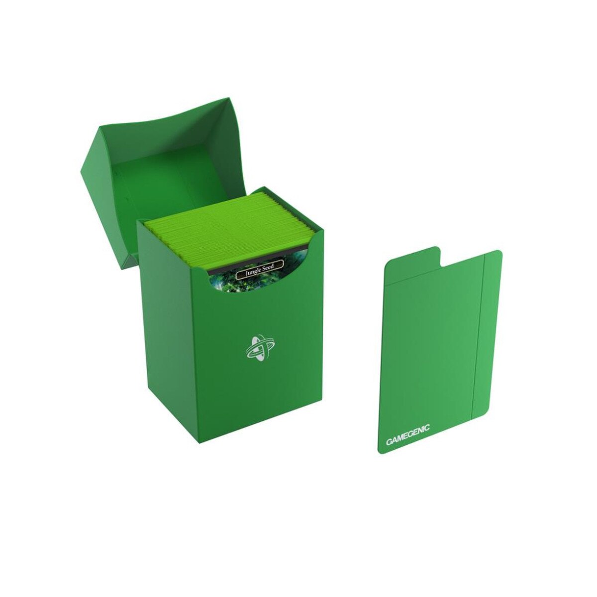 GameGenic - Deck Holder 80+ (Green) GameGenic