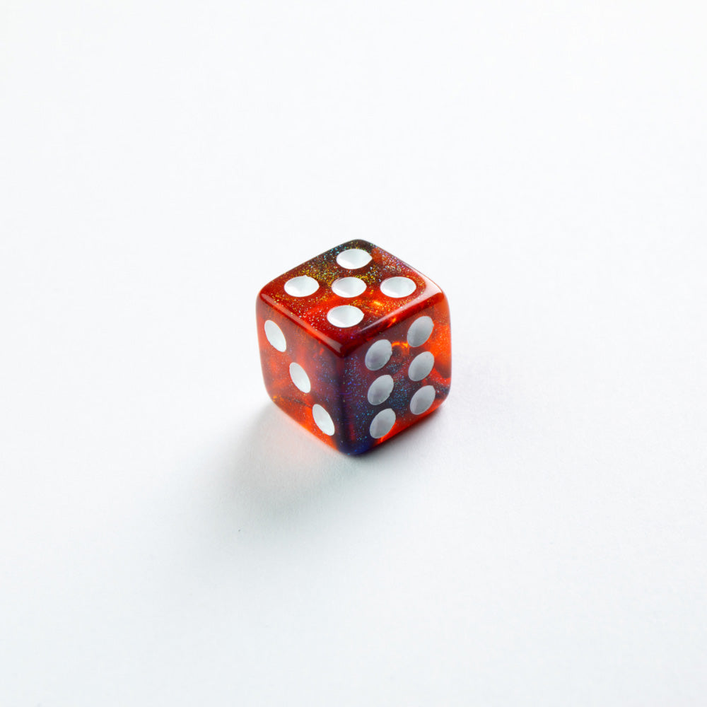 GameGenic - D6 Dice Set 12mm - Galaxy Series - Mars (36) GameGenic
