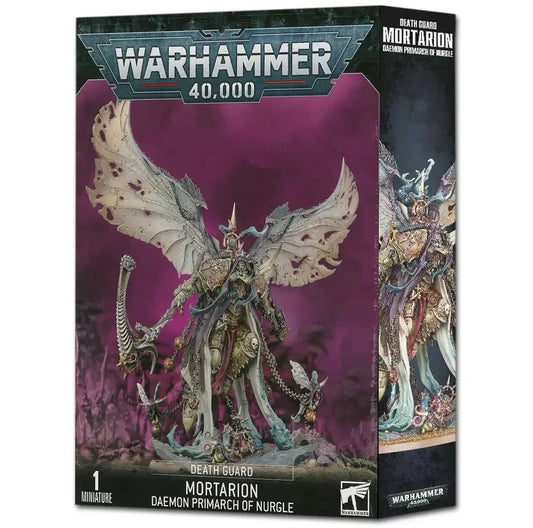 Warhammer 40k: DEATH GUARD: MORTARION: DAEMON PRIMARCH OF NURGLE