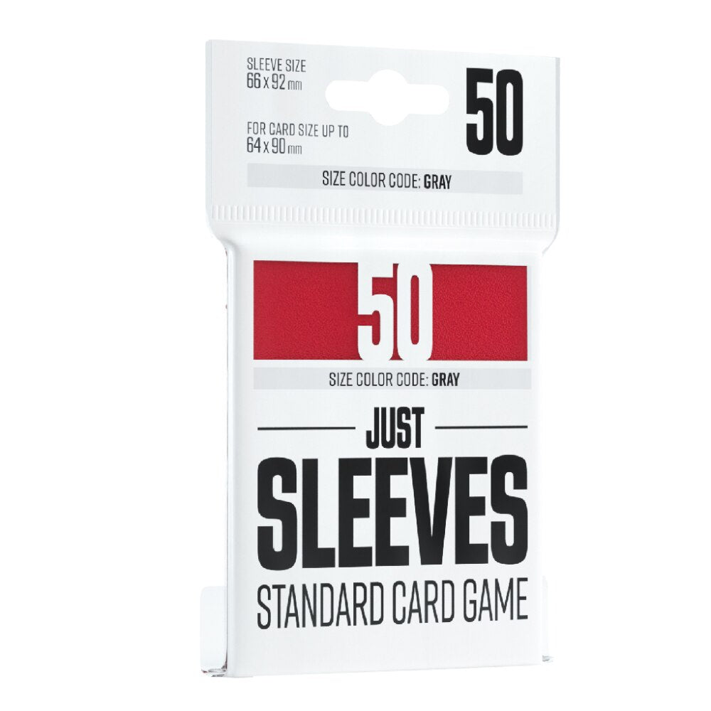 Just Sleeves - Standard Sleeves: Red (50) Just Sleeves