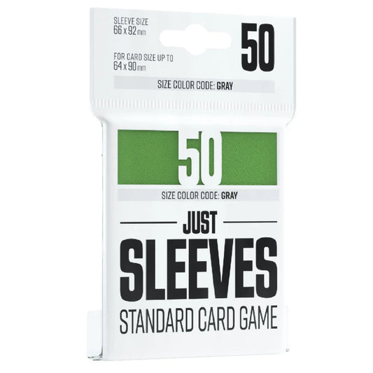 Just Sleeves - Standard Sleeves: Green (50) GameGenic