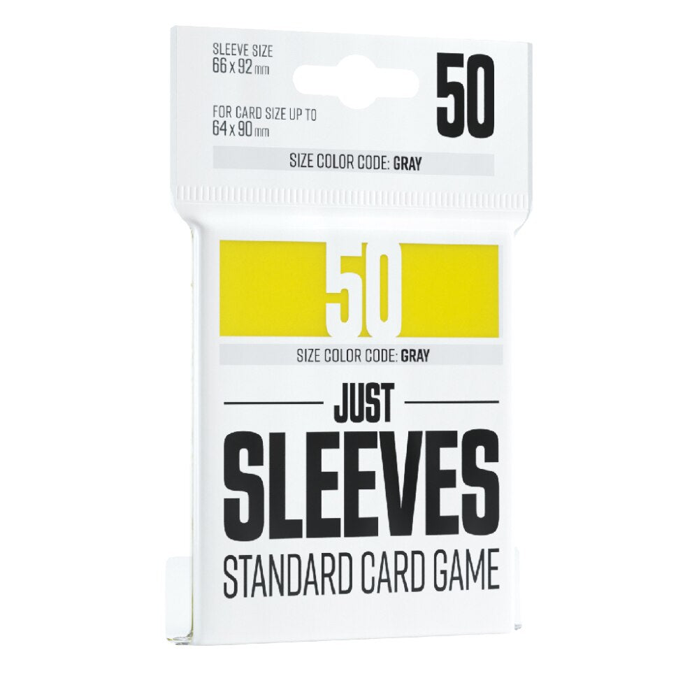 Just Sleeves - Standard Sleeves: Yellow (50) Just Sleeves