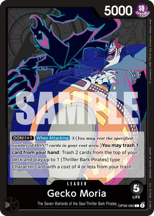 Gecko Moria - Wings of the Captain [OP06-080] One Piece