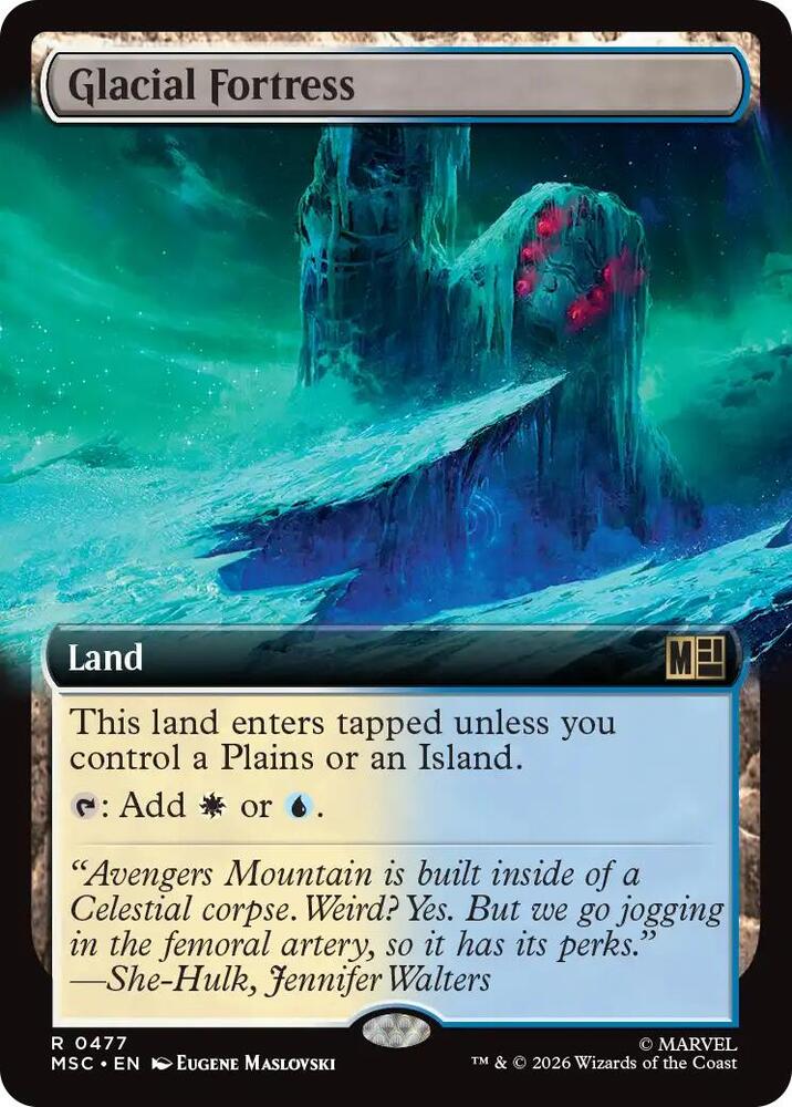 Glacial Fortress - Commander: Marvel Super Heroes Armchair Generals