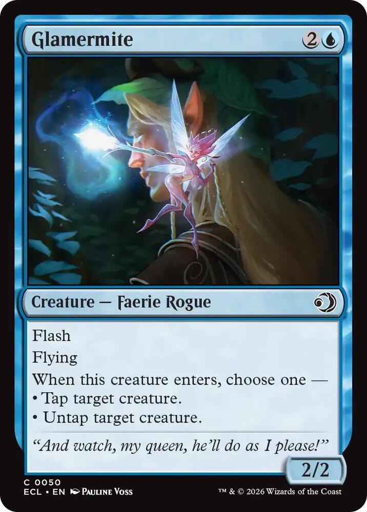 ECL - Lorwyn Eclipsed MTG Card - Glamermite Magic The Gathering