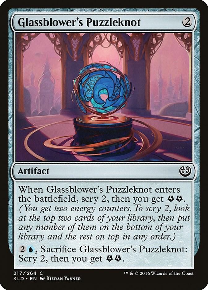 KLD - Kaladesh - Glassblower's Puzzleknot Magic The Gathering