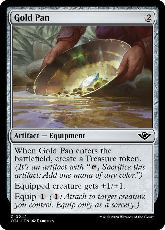 OTJ - Outlaws of Thunder Junction - Gold Pan Magic The Gathering