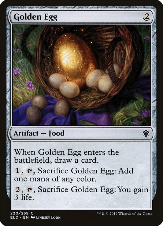 ELD - Throne of Eldraine - Golden Egg Magic The Gathering
