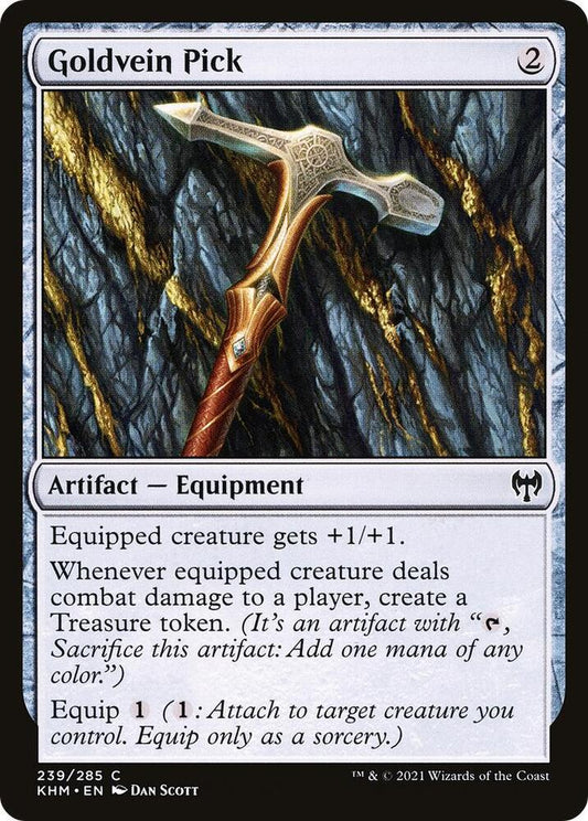 KHM - Kaldheim - Goldvein Pick Magic The Gathering