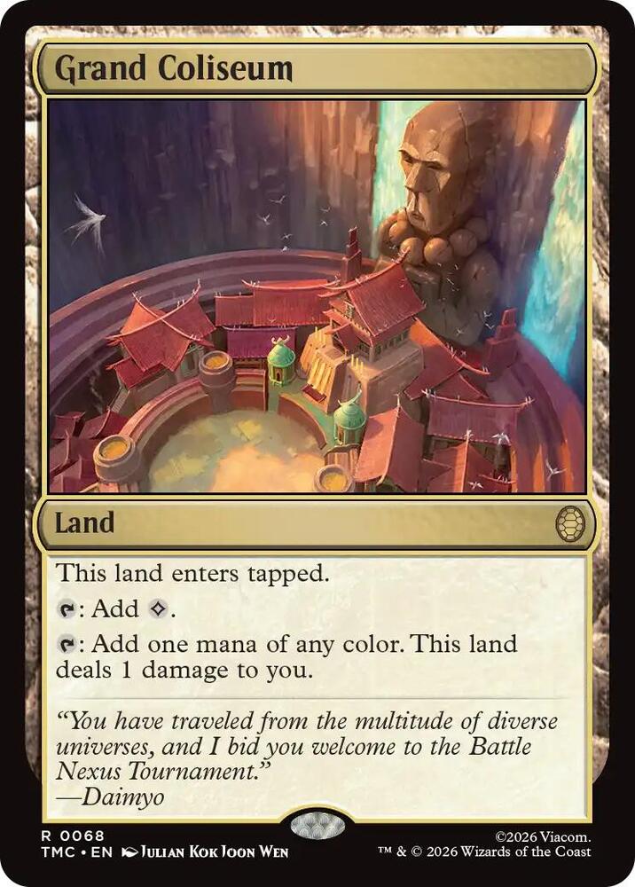 TMC - Commander: Teenage Mutant Ninja Turtles - Grand Coliseum Magic The Gathering