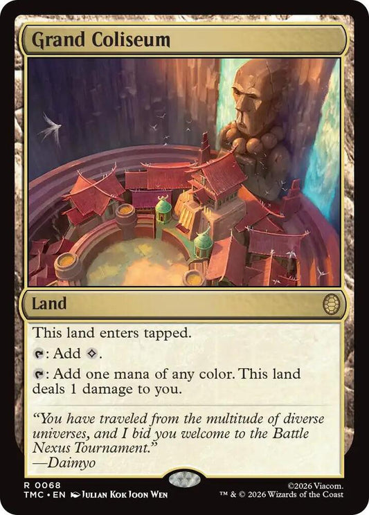 TMC - Commander: Teenage Mutant Ninja Turtles - Grand Coliseum Magic The Gathering