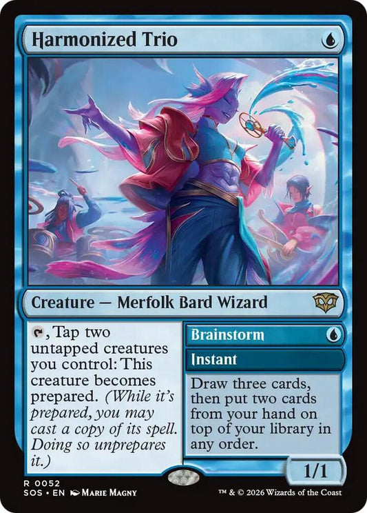 SOS - Secrets of Strixhaven - Harmonized Trio Magic The Gathering