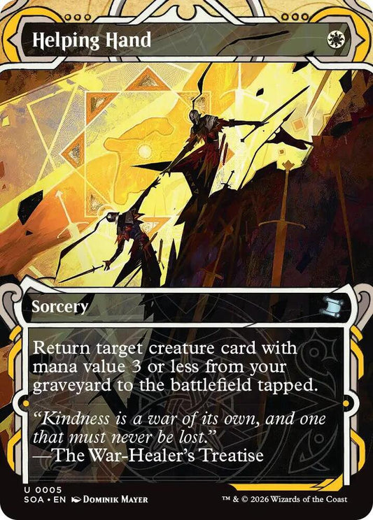 SOA - Secrets of Strixhaven: Mystical Archive - Helping Hand Magic The Gathering