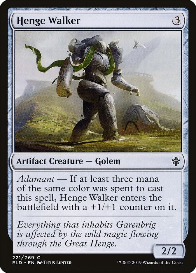 ELD - Throne of Eldraine - Henge Walker Magic The Gathering