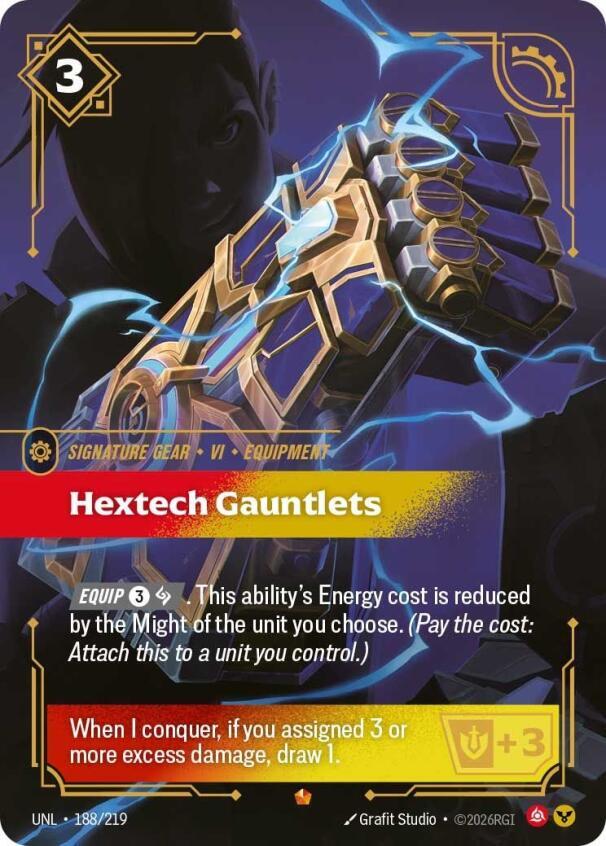 [UNL] - Riftbound: Unleashed  - Hextech Gauntlets Riftbound