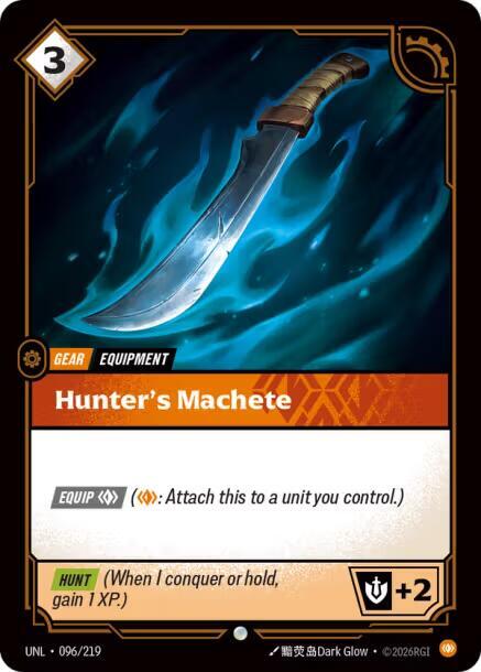 [UNL] - Riftbound: Unleashed - Hunter's Machete Riftbound