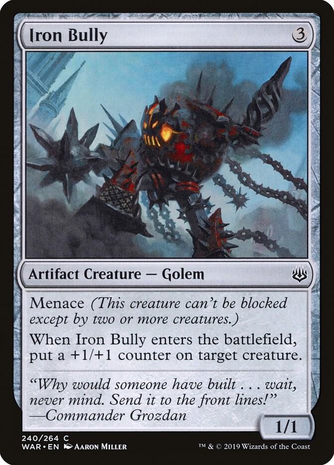 WAR - War of the Spark - Iron Bully Magic The Gathering