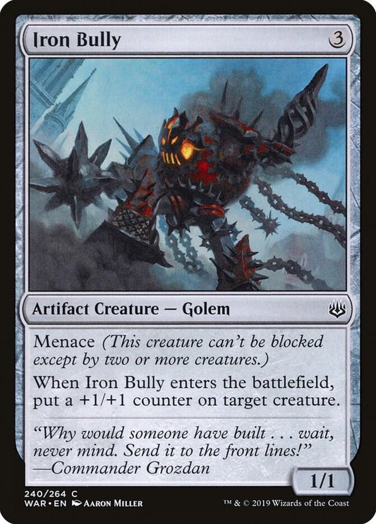 WAR - War of the Spark - Iron Bully Magic The Gathering
