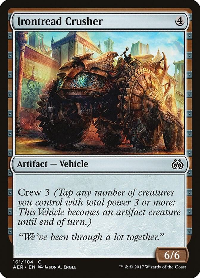 AER - Aether Revolt - Irontread Crusher Magic The Gathering