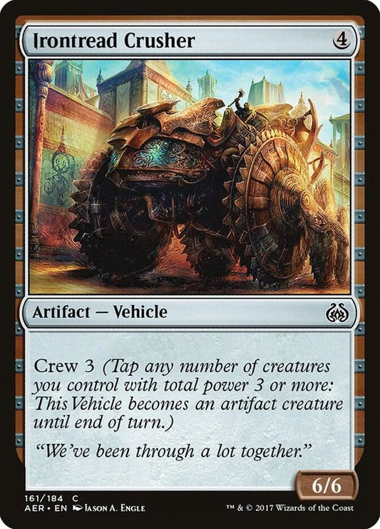 AER - Aether Revolt - Irontread Crusher Magic The Gathering