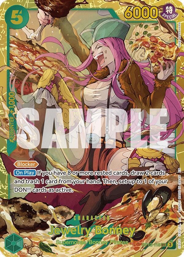 Jewelry Bonney (Secret Rare Foil) [Legacy of the Master: OP-12] Armchair Generals