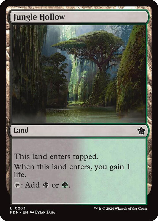 Jungle Hollow Magic The Gathering