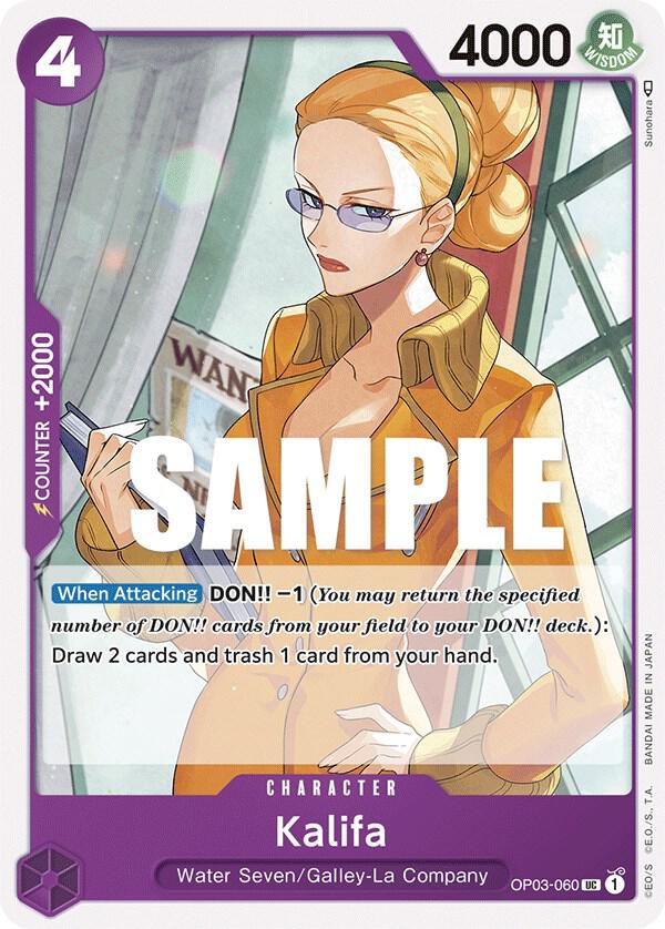 Kalifa - Pillars of Strength [OP03-060] One Piece