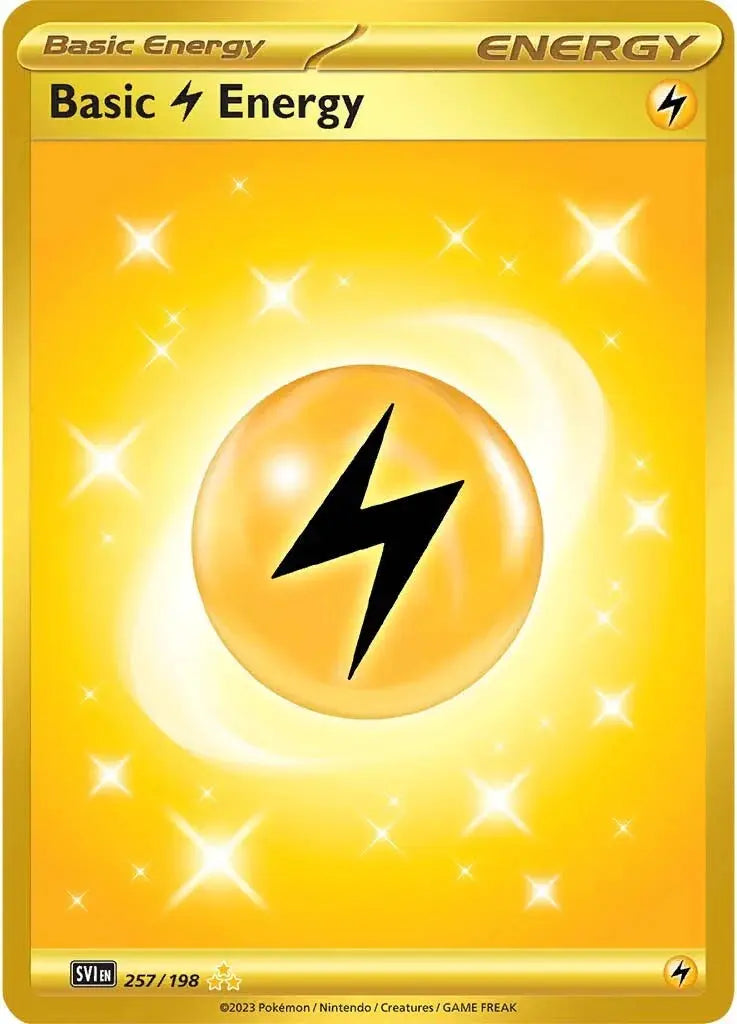 Lightning Energy (257/198) [Scarlet & Violet: Base Set][UNGRADED] Pokemon