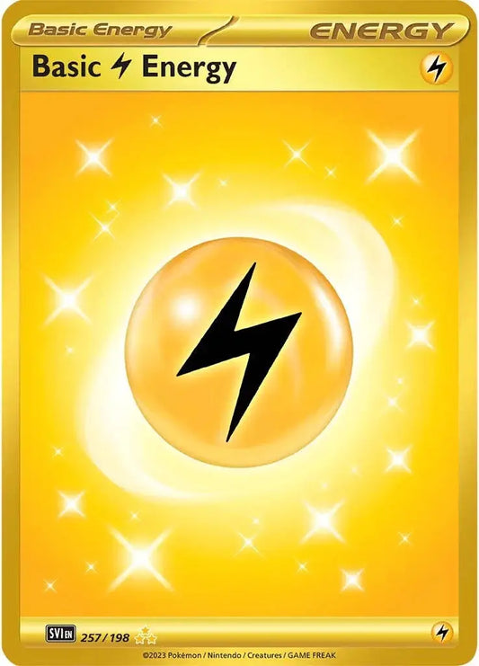 Lightning Energy (257/198) [Scarlet & Violet: Base Set][UNGRADED] Pokemon