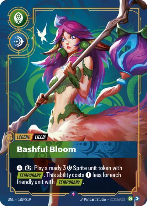 [UNL] - Riftbound: Unleashed - Lillia: Bashful Bloom Riftbound