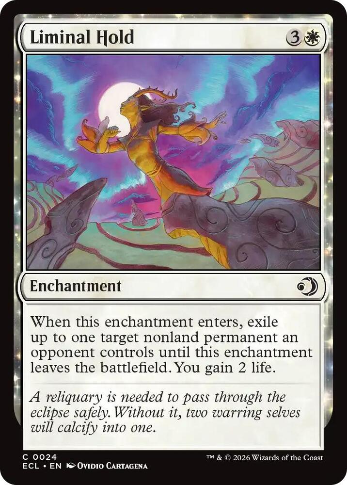 ECL - Lorwyn Eclipsed MTG Card - Liminal Hold Magic The Gathering