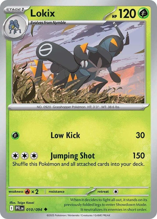 Pokémon - Phantasmal Flames (PFL) - Lokix - 004/131 Pokemon
