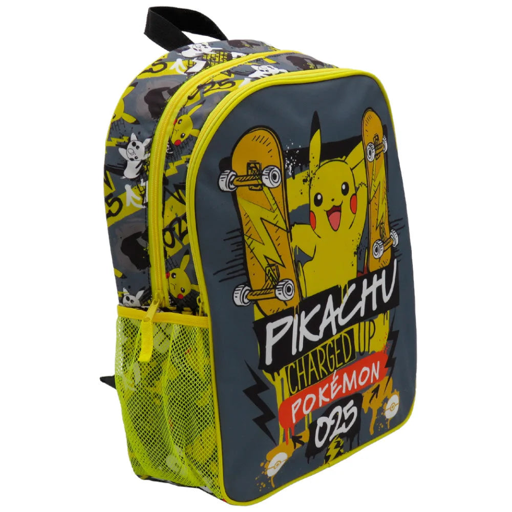 Pokémon - 41cm Adaptable Trolley Backpack (Grey) Pokemon