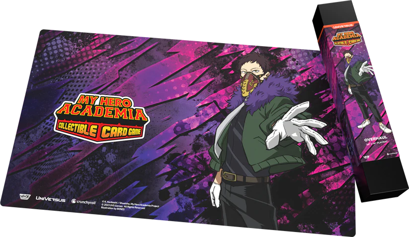 My Hero Academia Collectible Card Game December 2023 Playmat - Overhaul Universus