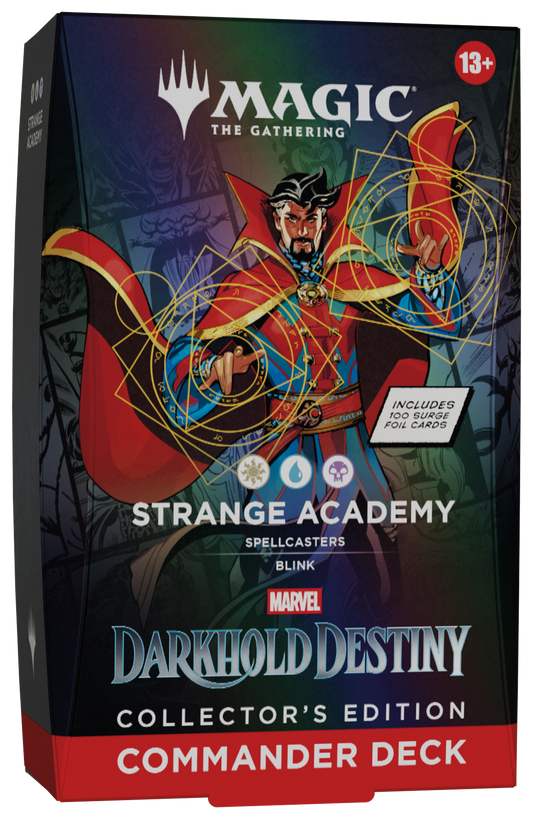 MTG Marvel Darkhold Destiny: Commander Deck Collector's Edition Magic The Gathering