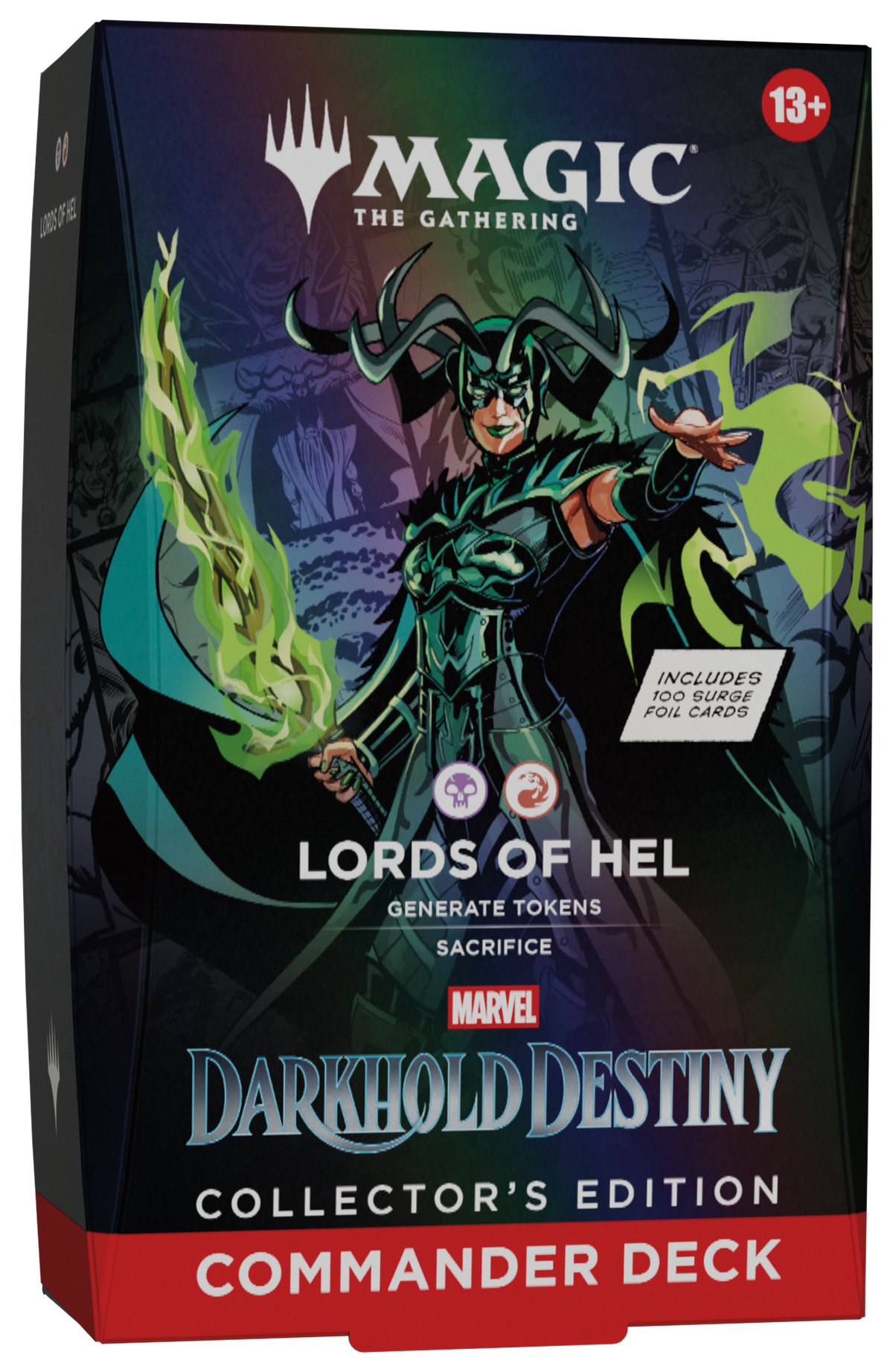 MTG Marvel Darkhold Destiny: Commander Deck Collector's Edition Magic The Gathering