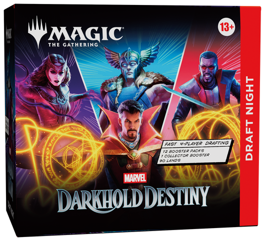 MTG Marvel Darkhold Destiny: Draft Night Magic The Gathering