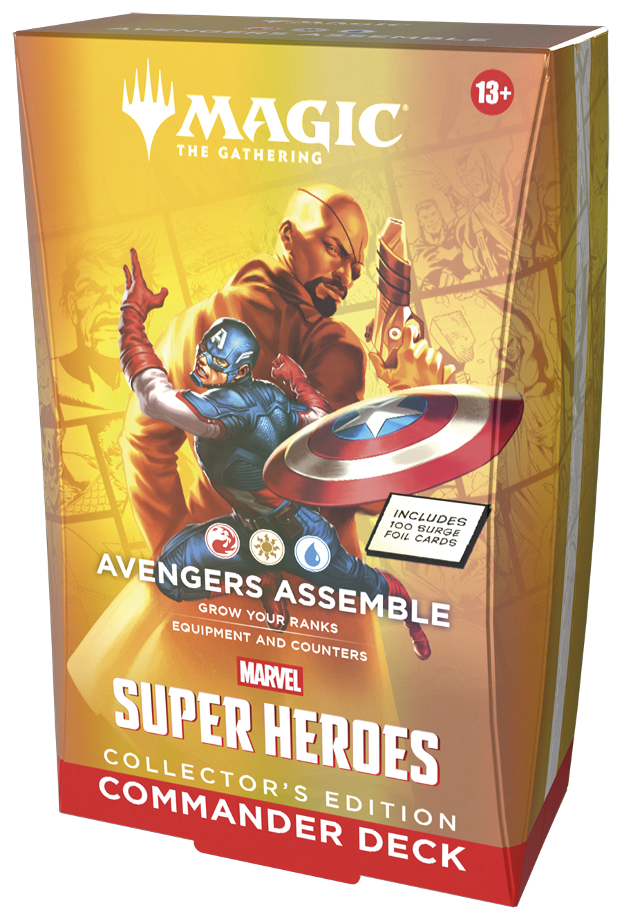 MTG Marvel Superheroes: Collector Commander Decks Magic The Gathering