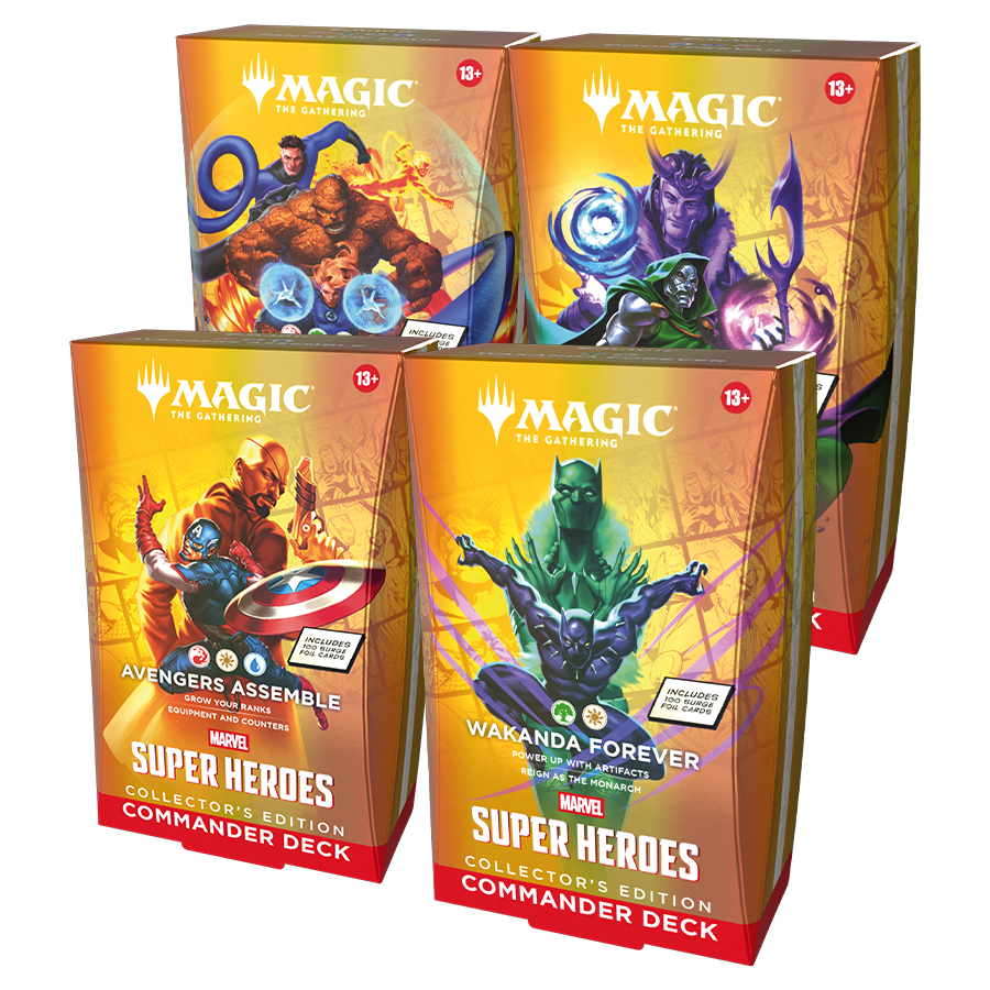 MTG Marvel Superheroes: Collector Commander Decks Magic The Gathering