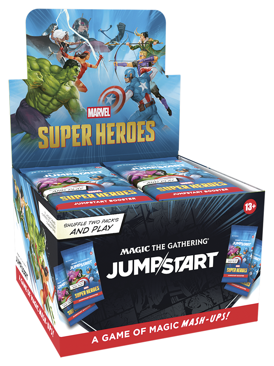 MTG Marvel Superheroes: Jumpstart Booster Box Magic The Gathering