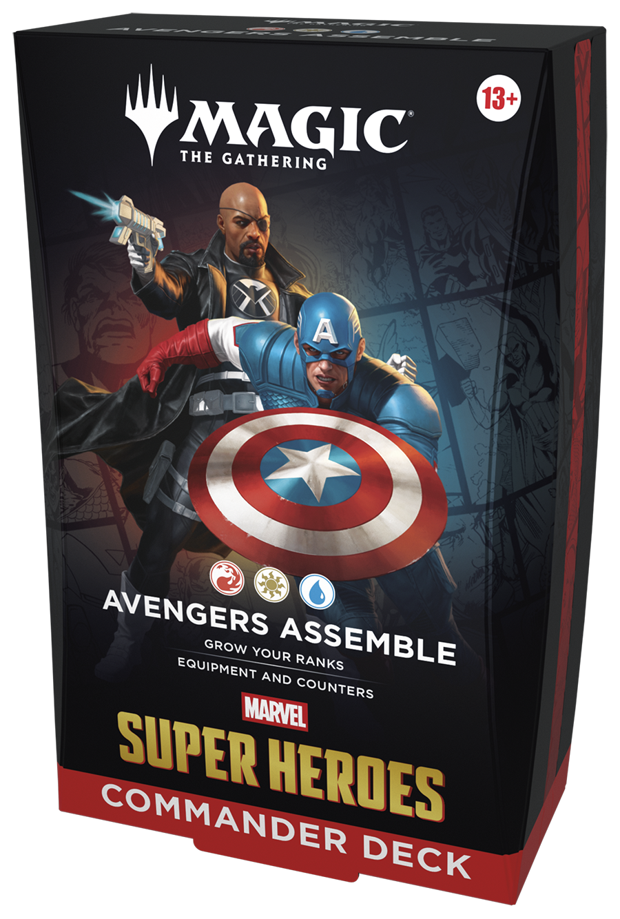 MTG Marvel Superheroes: Commander Decks Magic The Gathering